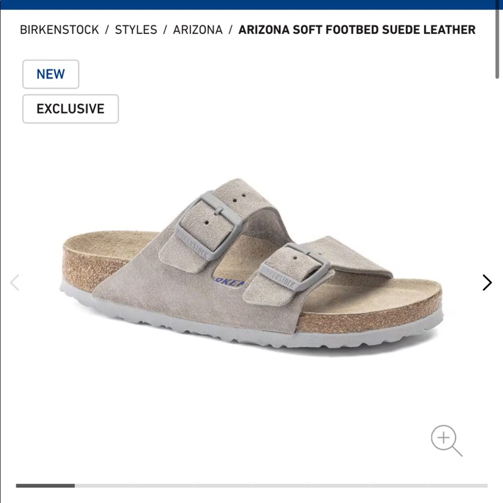 Birkenstock Arizona soft food bed - stone coin